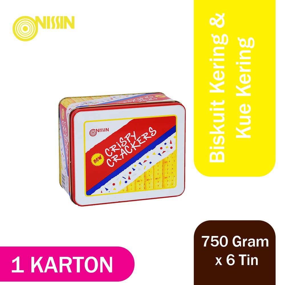 

Nissin Crispy Crackers 750 gr 1 Karton