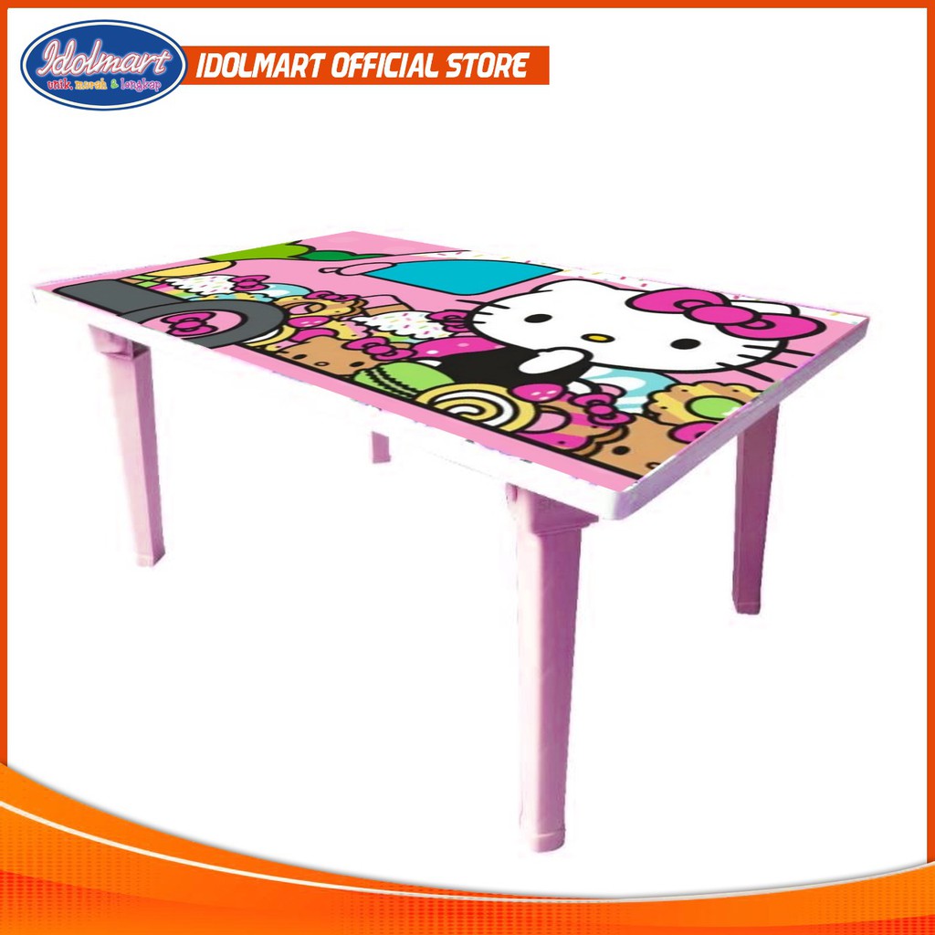 IDOLMART Meja Belajar  Lipat Skyco/ Meja Belajar Karakter