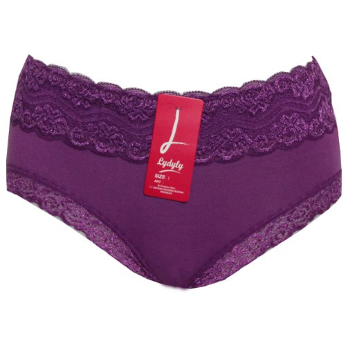 CD Lydyly LD046 Renda Bahan Licin Wanita Dewasa | Celana Dalam Lydyly 046 | Sguna