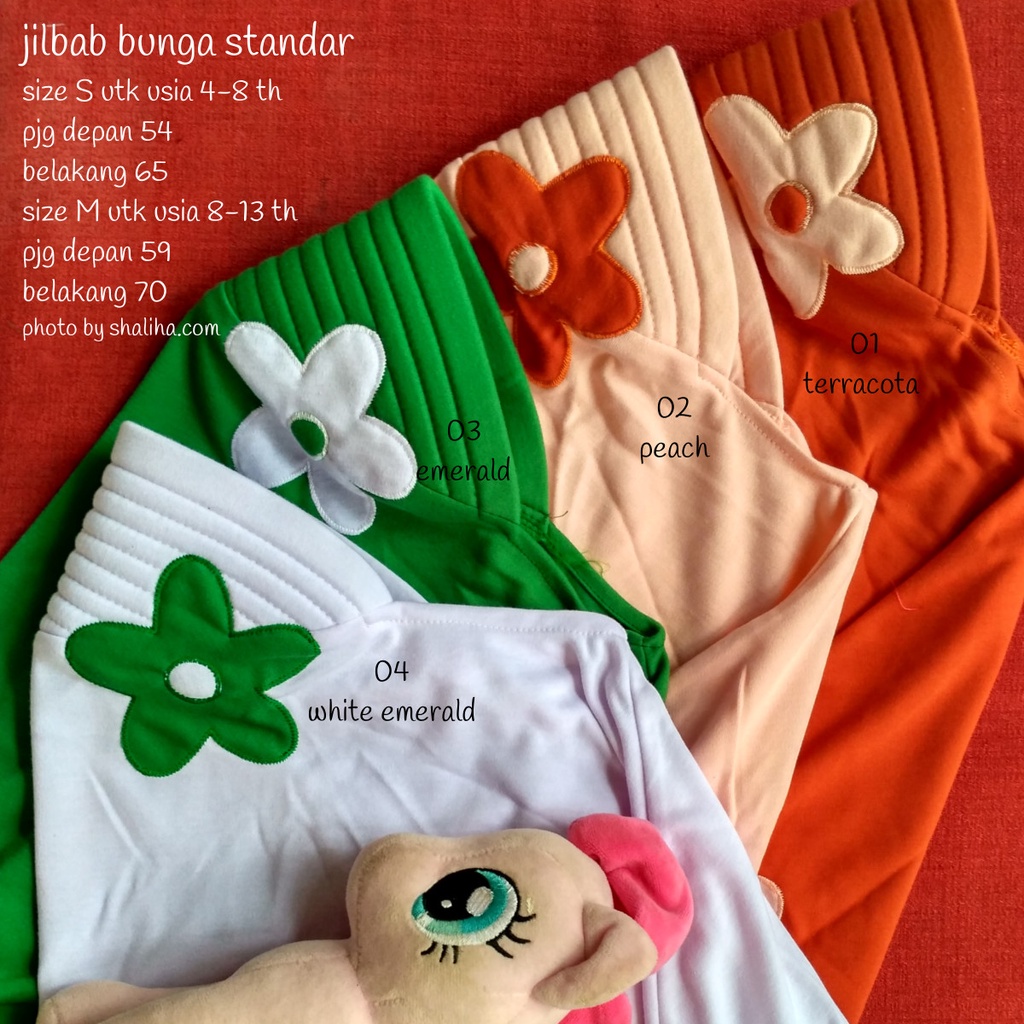 JILBAB HIJAB KERUDUNG ANAK SEKOLAH INSTAN VANIA MUTHI SD SMP