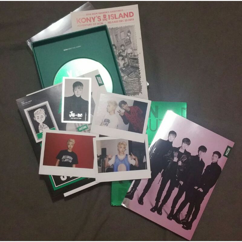 [LIMITED EDITION JUNE] ikon full album debut - welcome back green ver with june pc FULLSET