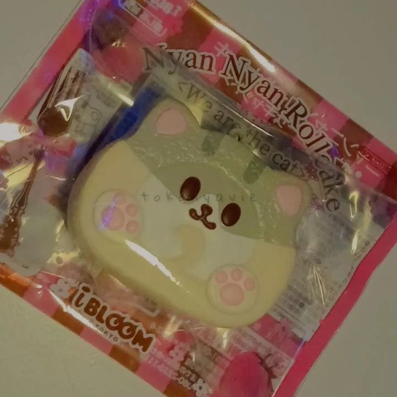 [SQUISHY PRELOVED] nyan nyan roll cake ibloom licensed preloved