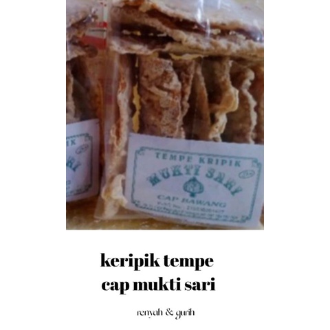 

KERIPIK TEMPE KHAS BANYUMAS/MAKANAN KHAS BANYUMAS/HARGA TERJANGKAU