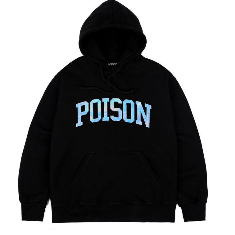 Star POISON FOREVER OG LOGO HOLO HOODIE BLACK .,,.,.,