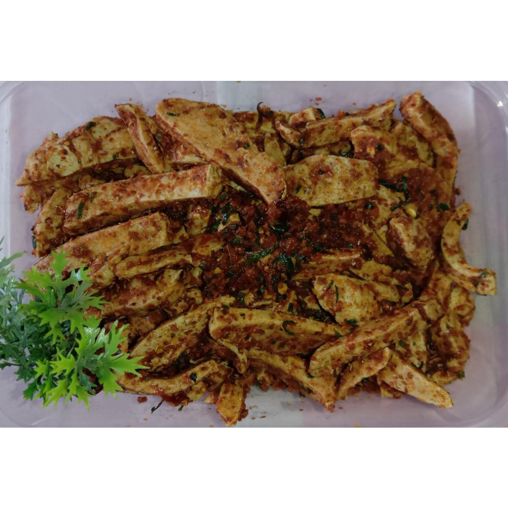 

Basreng pedas bingit daun jeruk (Basreng Karawang)