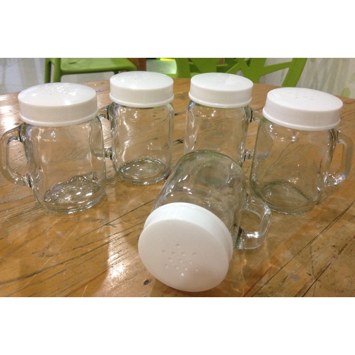 Tempat Bumbu Garam Lada/ Salt Pepper Mini Jar / Seasoning Bottle gelascp