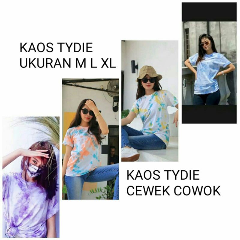 Kaos Tydie Cewek Cowok Kaos Pelangi Cewek Cowok Kaos Abstrak pelangi Kaos Abstrak tydie Kaos Viral