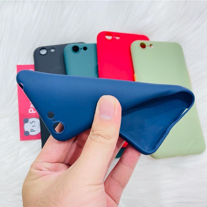 Case Oppo A71 Babycase + Pelindung Kamera, Makaron Full Color (PsS)