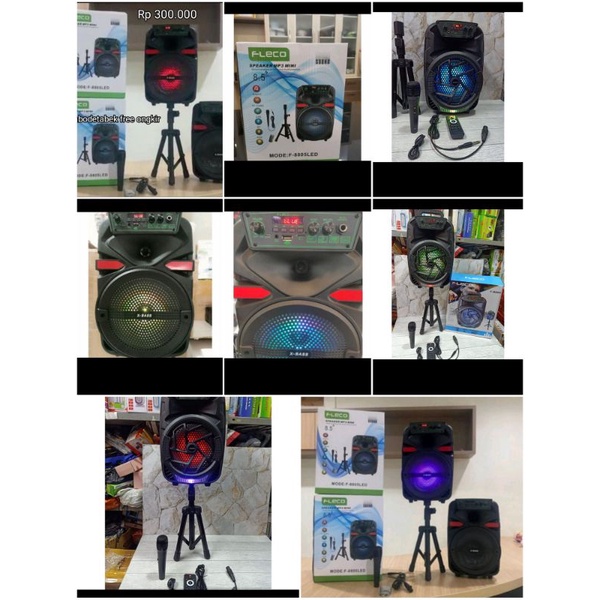 speaker buetooth + mix + stand