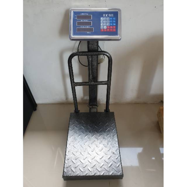 Timbangan Berdiri Beras Sembako Digital 150kg Shopee Indonesia