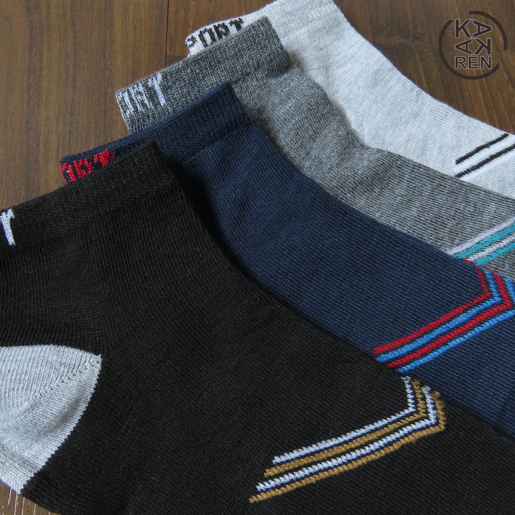 Kakaren Kaos Kaki Ankle Sport Paket 3pcs