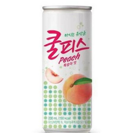 

Dongwon Coolpis Peach Drink Can 230ml - Minuman Rasa Persik - Made In Korea