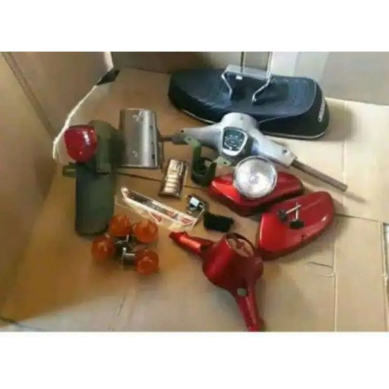 Sepaket body part honda c70