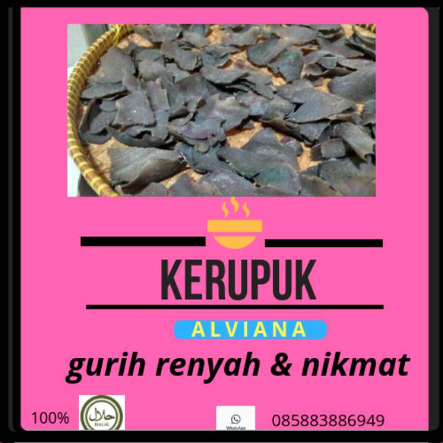 

Kerupuk hitam wakwaw
