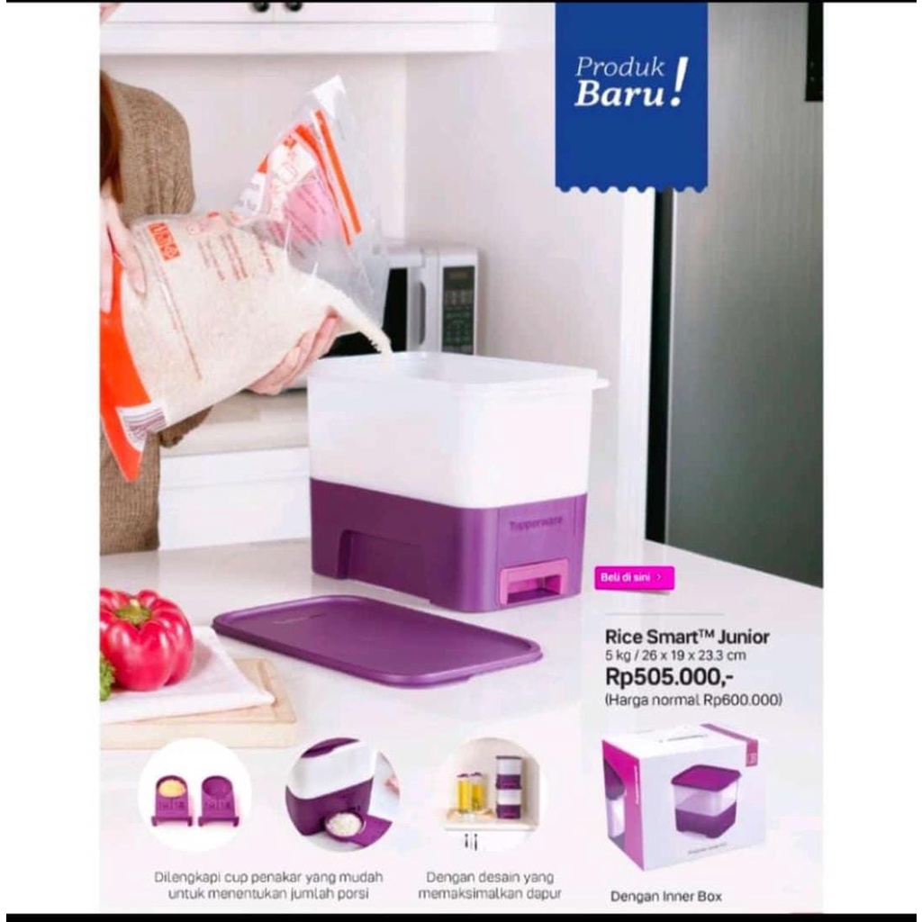 

Tempat Penyimpanan Beras by Tupperware