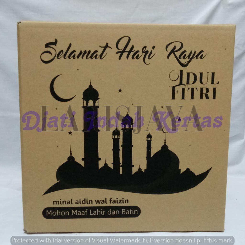 

MURAH !!! Kardus Idul Fitri / Kardus Lebaran / Kardus Parcel / 1 warna (Uk. 30x30x25) 10pcs