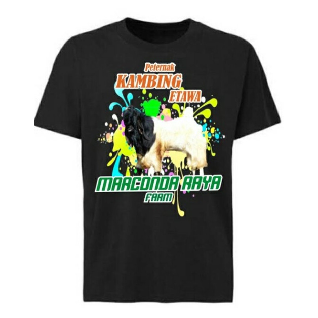Sablon kaos custom satuan A3