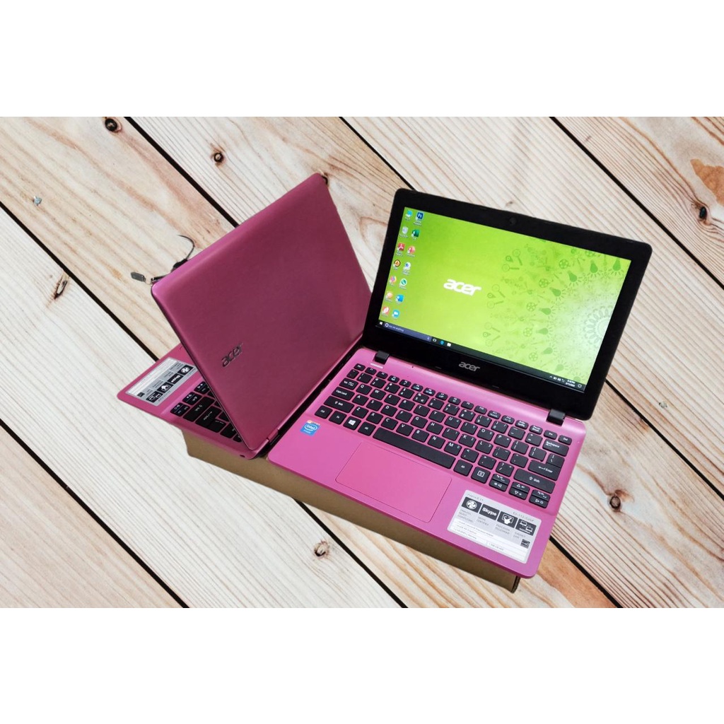 PROMO...! NOTEBOOK LAPTOP SECOND ACER  MEMORY 4 GB HDD 500 GB 12 INCH GENERASI BARU ZOOM WIFI WEBCAM WINDOWS 10 SIAP PAKAI BERGARANSI BONUS TAS DAN MOUSE 2JUTAAN