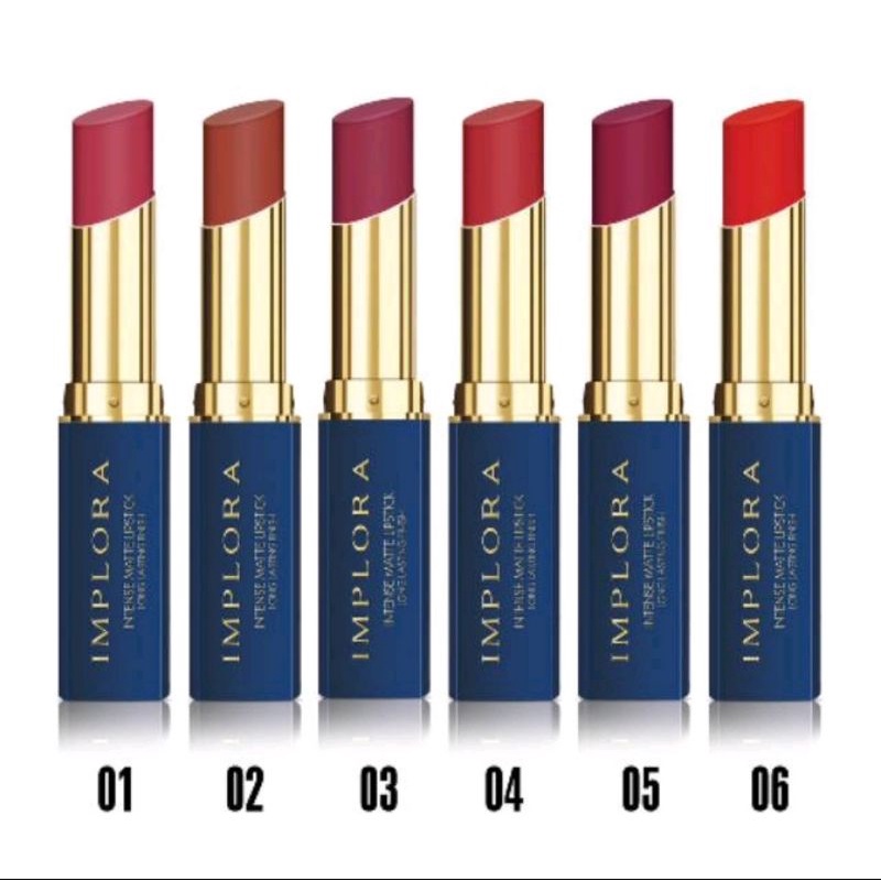 Implora Intense Matte Lipstick Long Lasting Finish