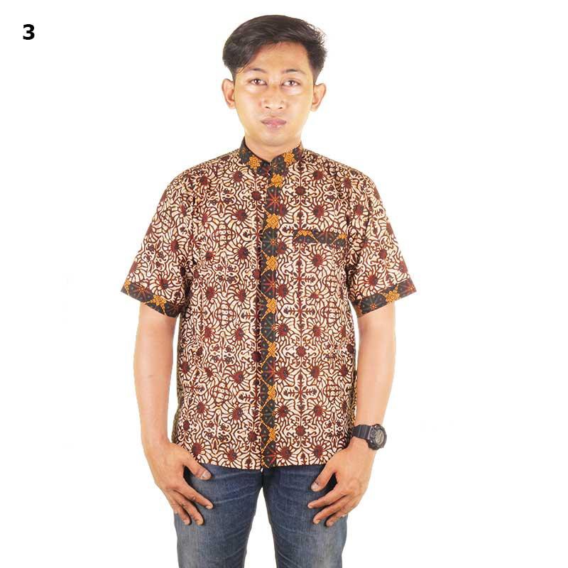 Baju Koko Batik Abrar Motif 3 - Katun Primisima