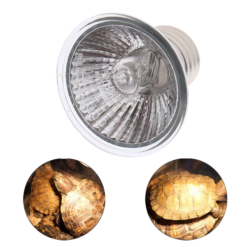{LUCKID}25/50/75W UVA+UVB 3.0 Reptile Lamp Bulb Turtle Basking UV Light Bulbs Heating Lamp Temperature Controller