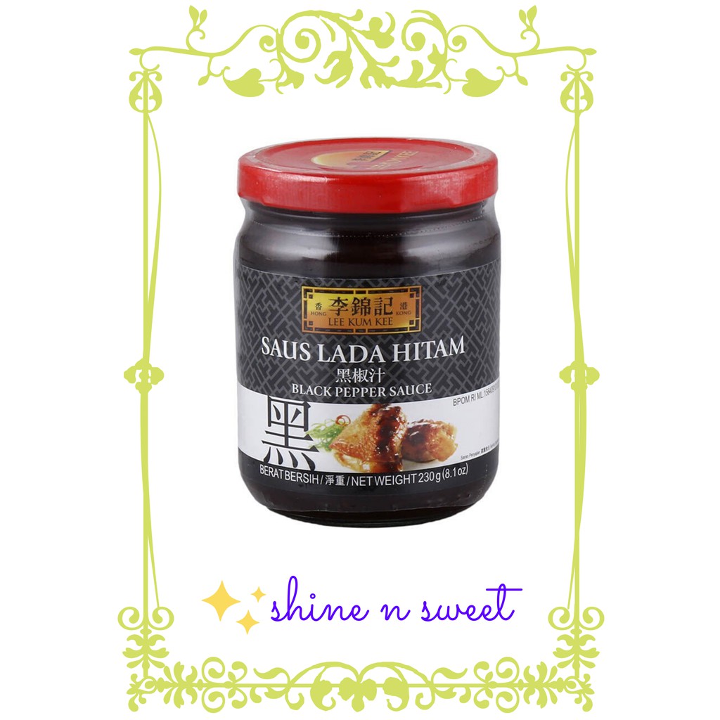 

Lee Kum Kee Saus Lada Hitam / Black Pepper Sauce 230gr