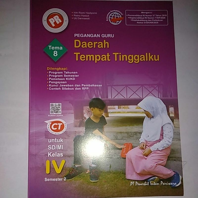 PR PG kelas 4B Tema 8