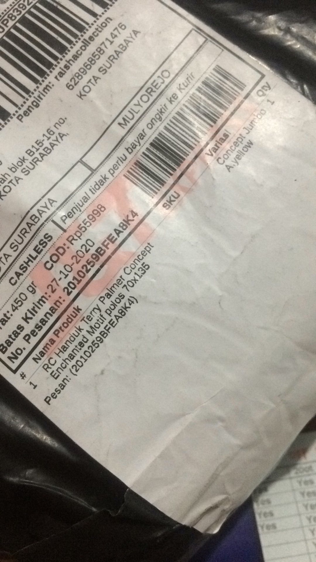 Rc Terry Palmer Handuk Mandi 70x140cm Concept / Eternal / Handuk Mandi Dewasa Motif Polos