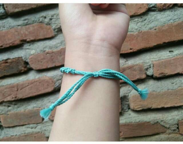 GELANG RAJUT / GELANG TALI / GELANG SIMPLE / GELANG MACRAME