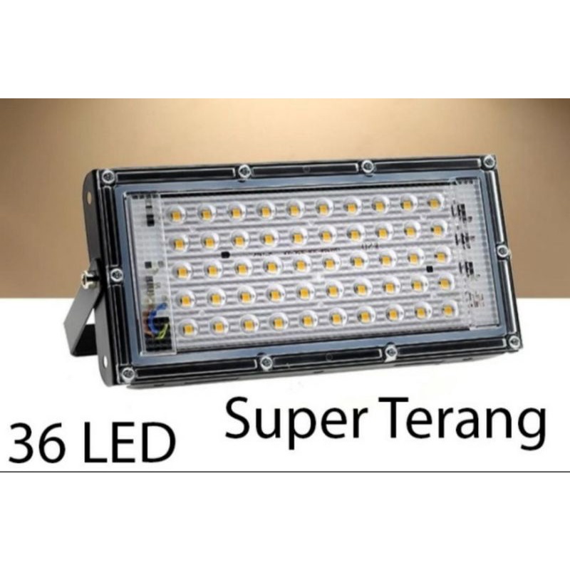 Kap lamp sorot 50watt. Floodlight 50w. Led sorot murah