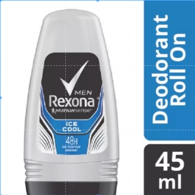 Rexona Men Deodorant Roll On Deodorant Pria Ice Cool 45Ml