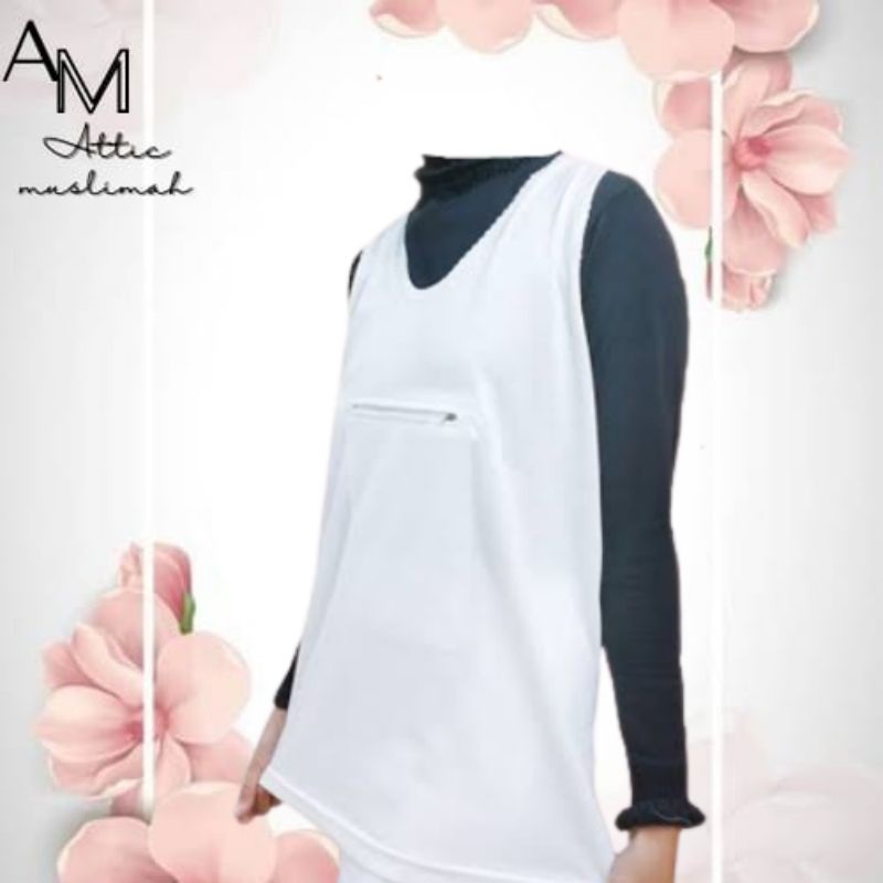 Kaos haji kantong depan wanita