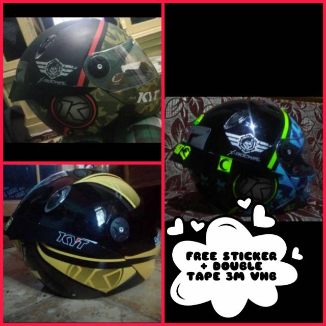 Spoiler Helm Kyt X Rocket Shopee Indonesia