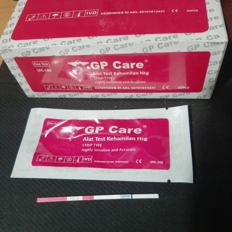 Test pack hamil /pregnancy test /GP CARE PINK STRIP