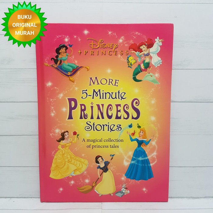 Original Disney Princess More 5 Minute Princess Stories Shopee Indonesia