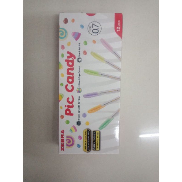 

Bulpen Zebra Pic Candy 0.7mm