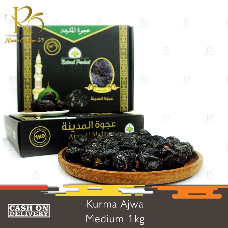 

1kg Kurma Ajwa Madinah NATURAL PRODUK