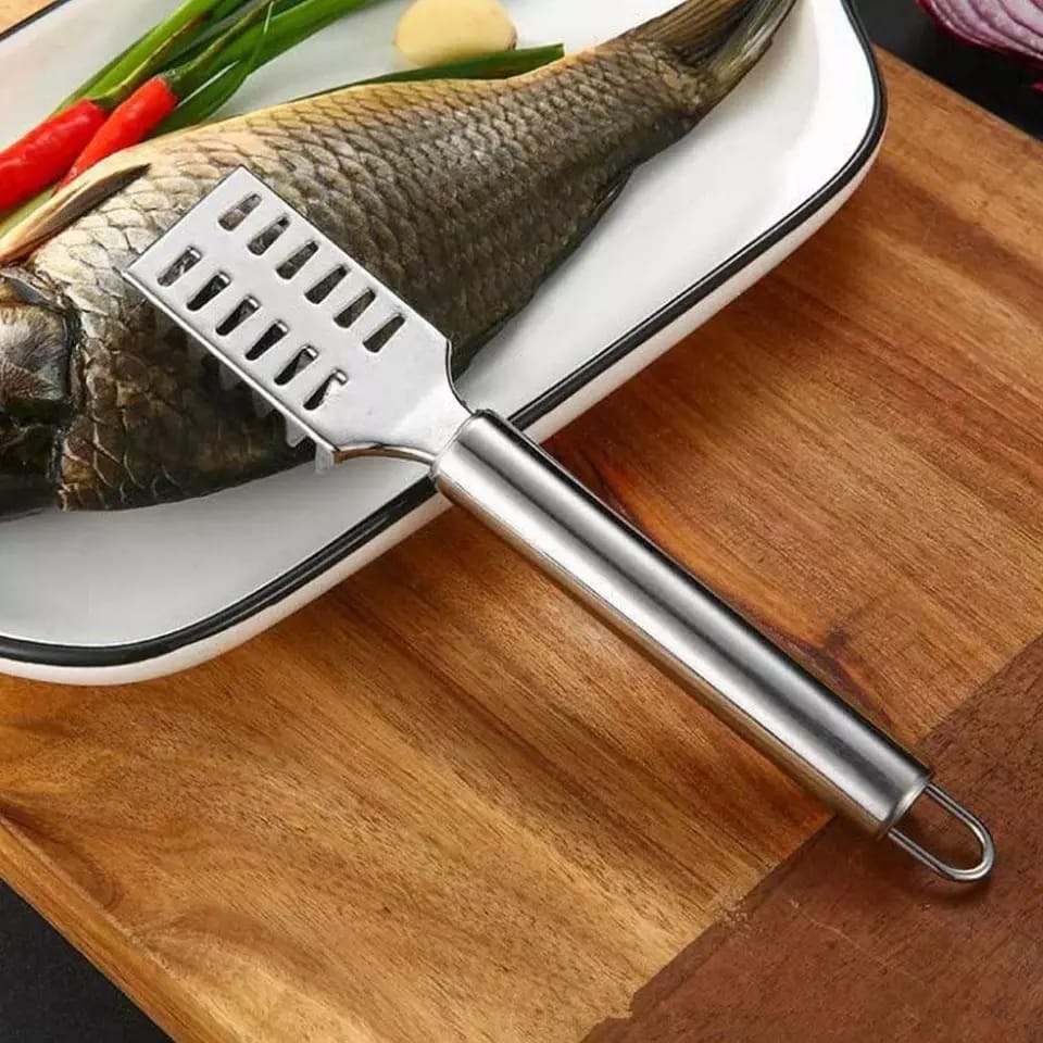 Alat pembersih pengupas sisik ikan stainless - Peeler Sisik Ikan