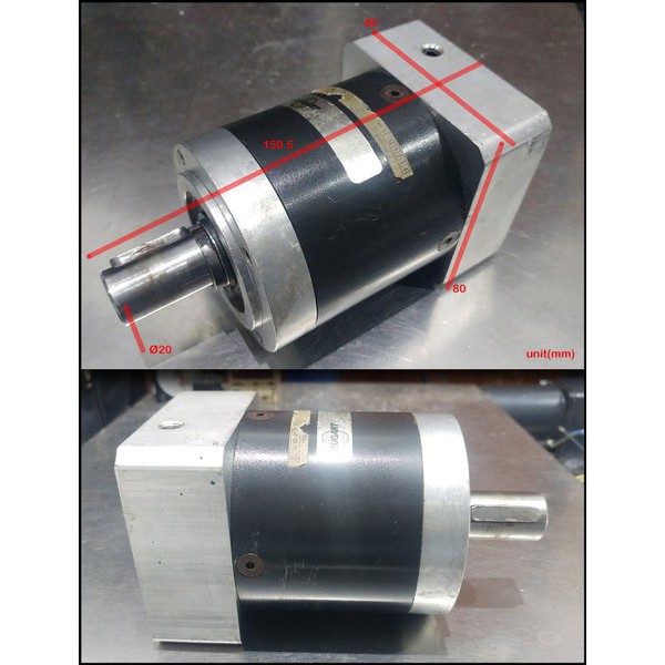 Planetary Gearbox untuk Servomotor Neugard PLE80 ratio 25 I  NEW21