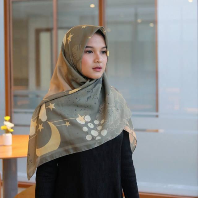 HIJAB VOAL PRINTED / VOAL PRINTED SCARF BY VRP SCARF