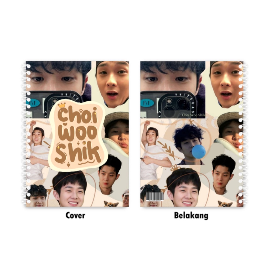 

NOTEBOOK B5 - Spiral / Softcover - Choi Woo Shik