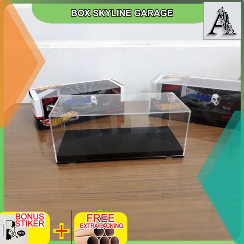 

Promo BOX AKRILIK Hotwheels NISSAN GARAGE - Hitam