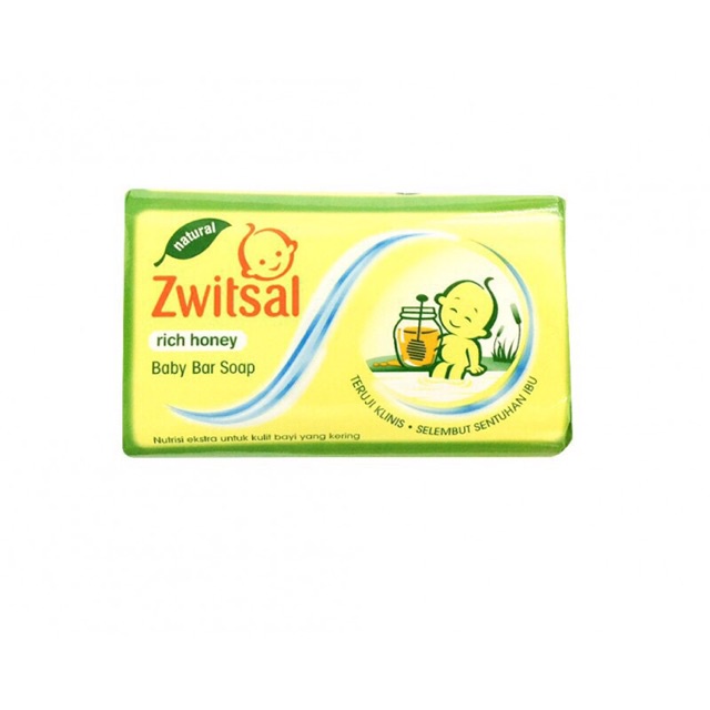 Zwitsal Rich Honey Baby Bar Soap Sabun Batang 70g