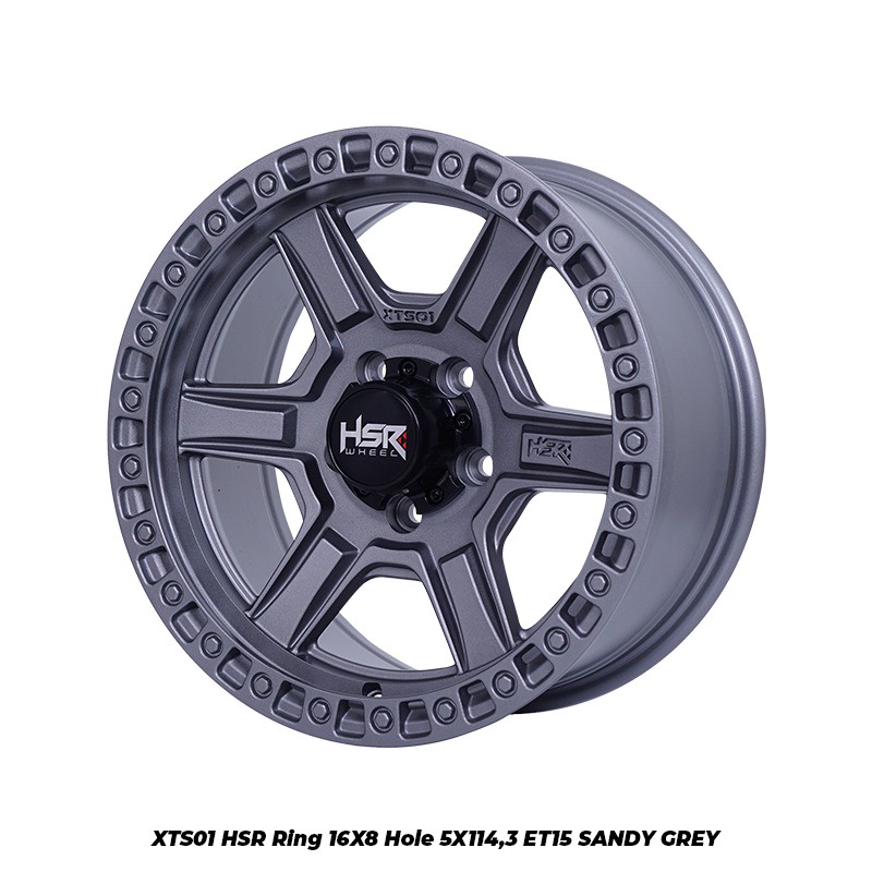 velg hsr wheel XTS01 HSR Ring 16 lebar 8 pnp terios crv xpander innova