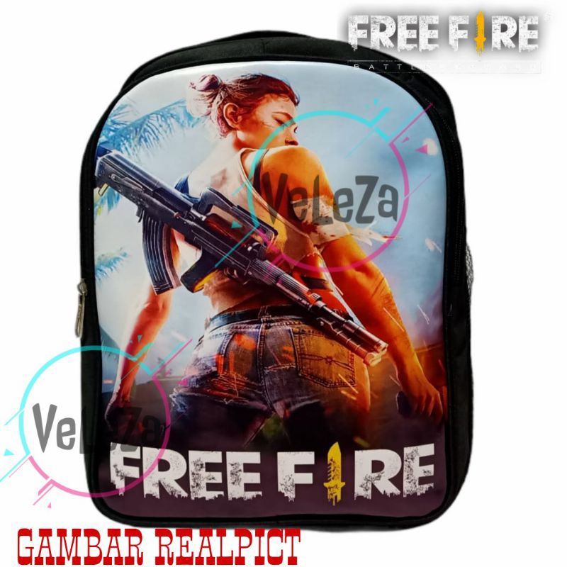 Tas ransel anak laki-laki karakter free fire - tas anak