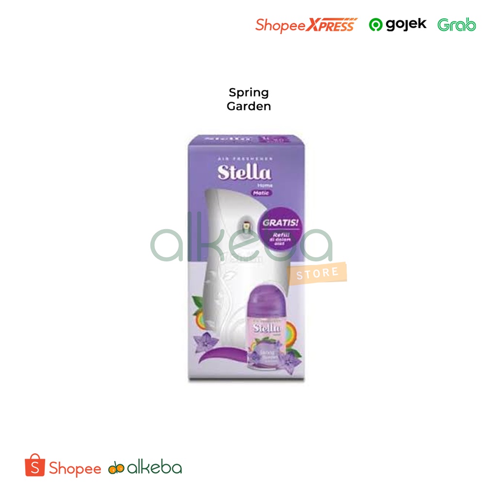 Stella Matic dispenser + Refill 225 / Pengharum Ruangan