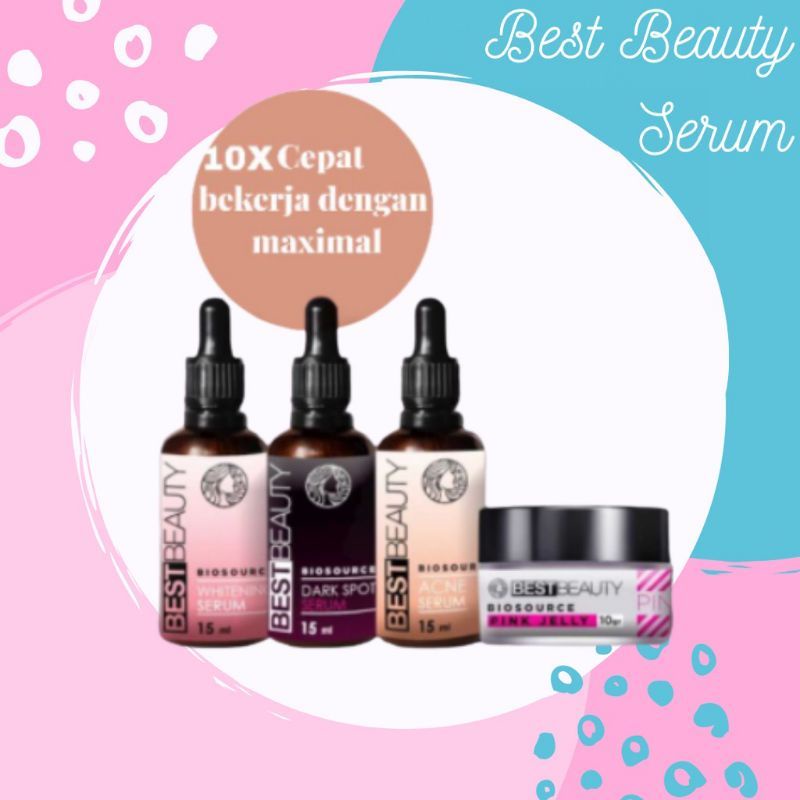 { TERLARIS } SERUM dan PINK JELLY BEST BEAUTY BPOM