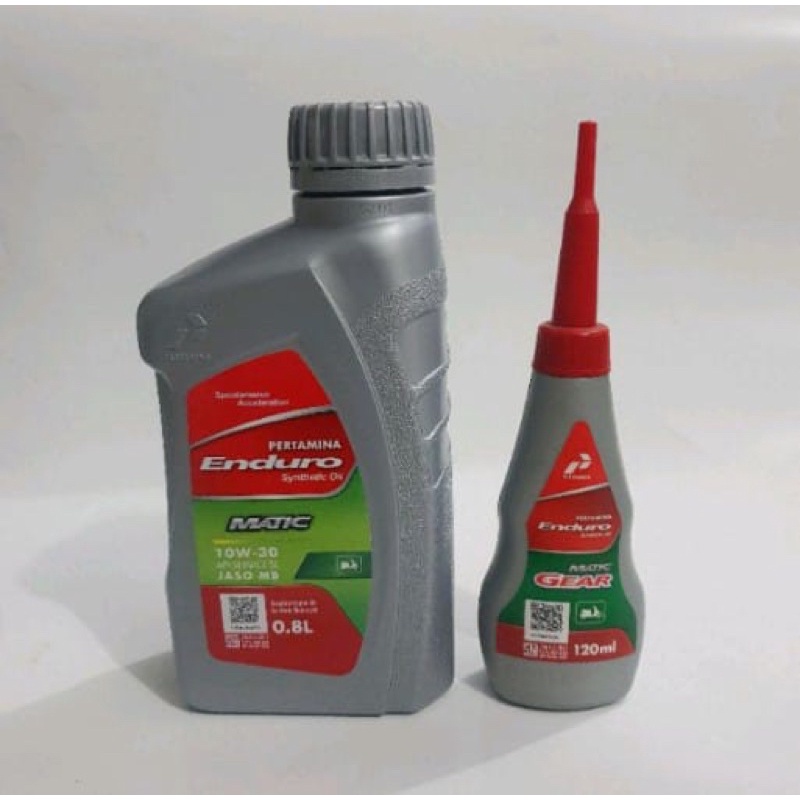 oli enduro matic sae 10w-30 0,8 Liter original &amp; oli enduro gardan 120ml original (paket oli enduro 0,8L) OLI ENDURO TERMURAH OLI MOTOR BEAT TERMURAH OLI MOTOR FINO TERMURAH OLI MOTOR MATIC TERMURAH OLI MOTOR FAZZIO TERMURAH OLI MOTOR FINO TERMURAH