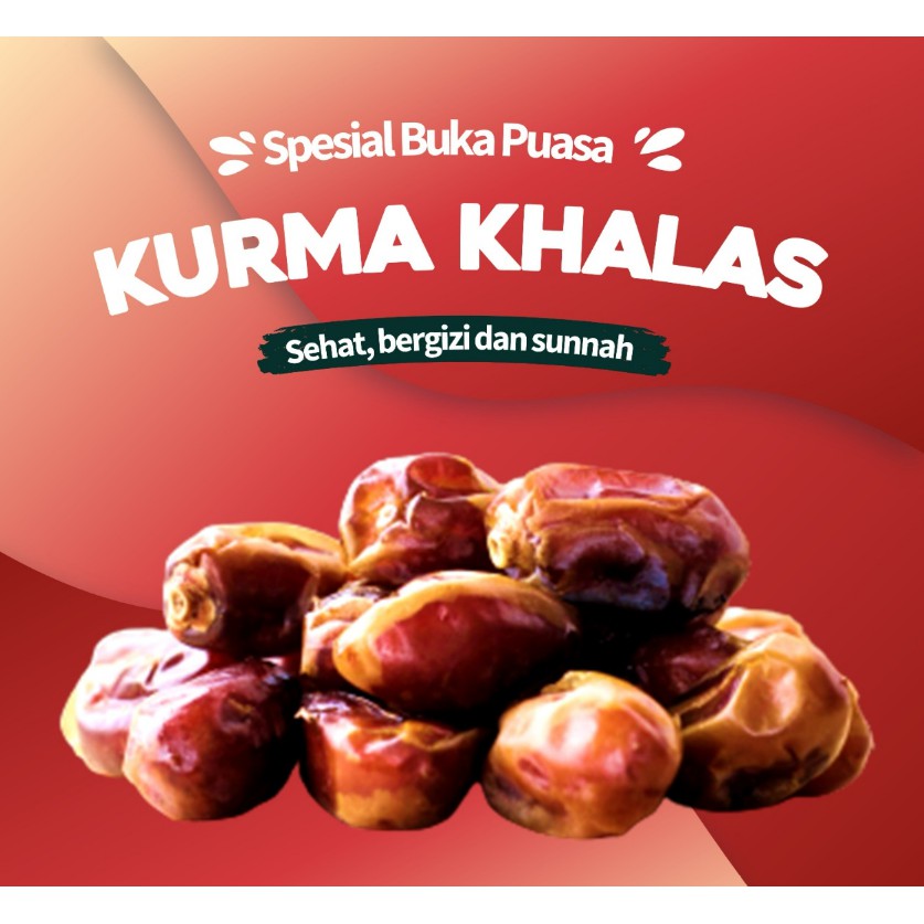 

Kurma Khalas Emirate 500 Gram