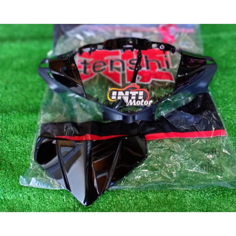 Batok Depan Motor Supra X 125 Helm In Hitam Totok Cover Body Depan Atas SupraX 125 HelmIn Merk Tensi